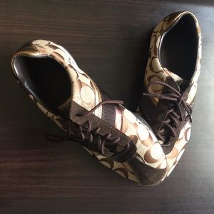 Coach Lace Up Sneakers